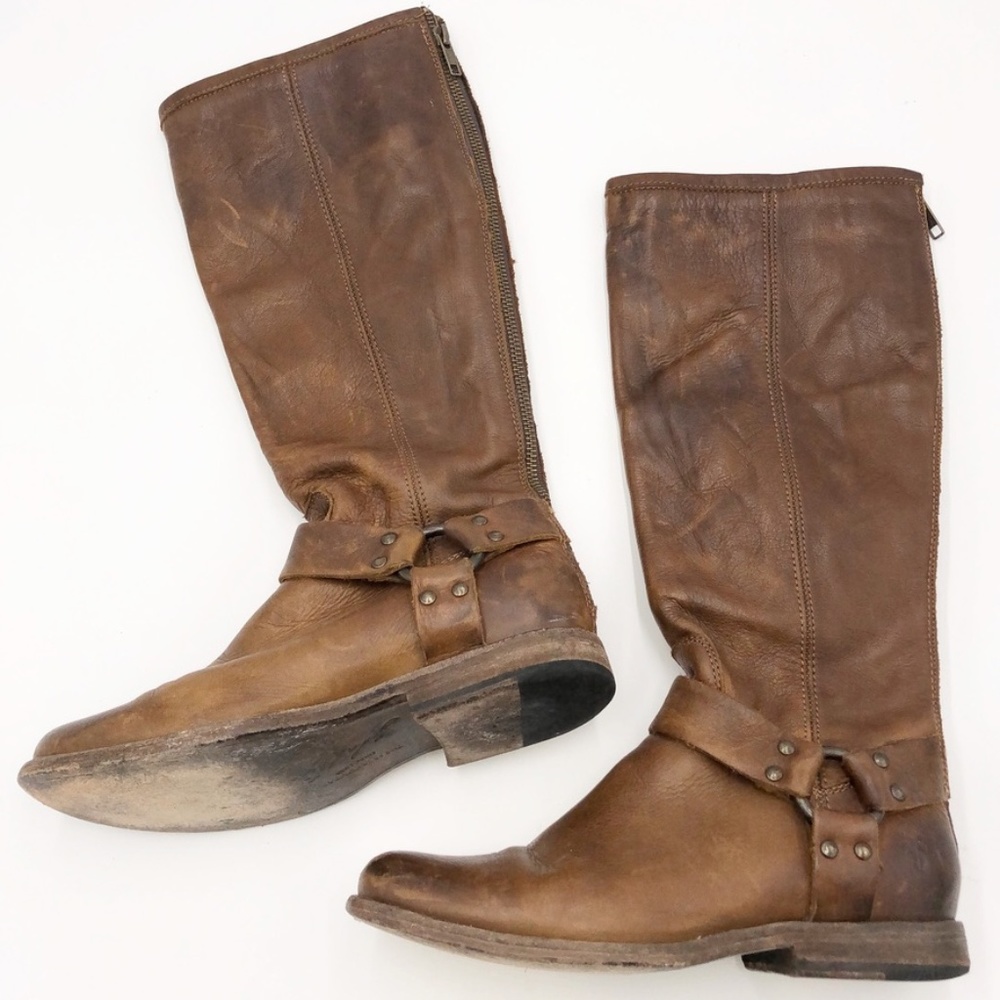 Frye Phillips Tall Leather Boots